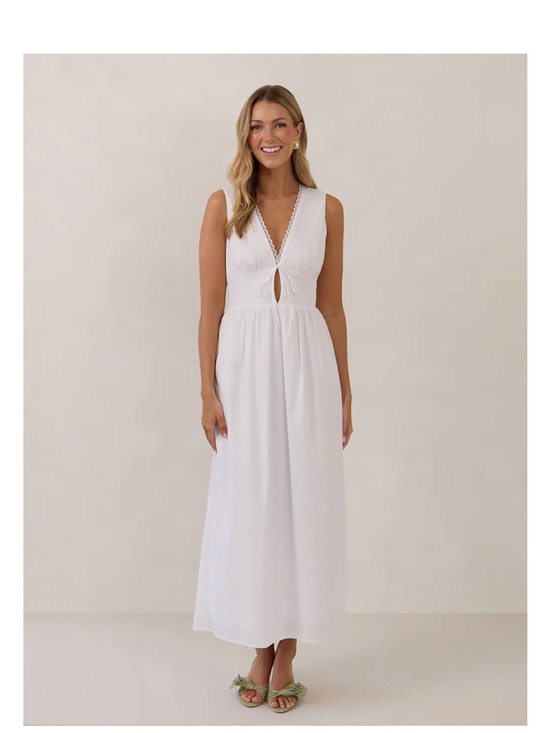 Park & Fifth Dresses & Skirts - Park & Fifth Everett Dress White Maxi